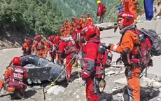 Nối lại hoạt động cứu hộ tại khu vực lũ quét ở biên giới Nepal - Trung Quốc