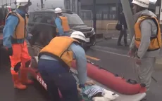 Nhật Bản cảnh báo lũ, sạt lở đất tại miền Trung