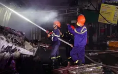 Cháy chợ Đắk Sắk ở Lâm Đồng, thiệt hại hơn 4 tỷ đồng