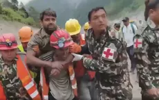 Cứu sống hai công nhân thủy điện sau 9 ngày mắc kẹt do lũ quét tại Nepal