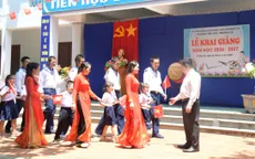 Rộn ràng tiếng trống khai trường giữa trùng khơi Trường Sa