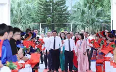 Thường trực Ban Bí thư Trần Cẩm Tú dự Lễ khai giảng năm học mới tại Bắc Ninh