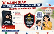 Cảnh báo thủ đoạn giả danh nhà trường, giáo viên lừa đảo đầu năm học mới