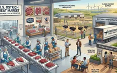 Thị trường thịt đà điểu tại Mỹ phục hồi
