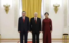 Tổng thống Nga Vladimir Putin chủ trì Lễ đón Tổng Bí thư, Chủ tịch nước Tô Lâm và Phu nhân