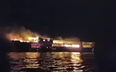 Cháy phà chở 134 người tại Philippines