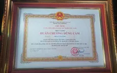 Chủ tịch nước truy tặng Huân chương Dũng cảm đối với Trung tá Trần Văn Tùng