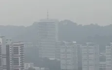 Khói mù bao phủ Singapore khiến chất lượng không khí giảm mạnh
