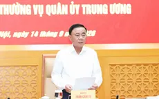 Thông qua dự thảo báo cáo kết quả giám sát đối với Ban Thường vụ Quân ủy Trung ương