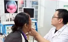 Đau họng, phát hiện sợi thép dài 5 cm nằm sâu trong niêm mạc