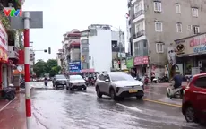 Hà Nội ngập úng cục bộ do mưa lớn