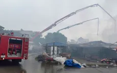 Quảng Ninh thông tin ban đầu vụ cháy tại chợ Kim Sơn