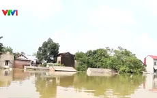 Lũ trên sông Bùi, sông Tích rút chậm, nhiều khu dân cư ở Hà Nội vẫn ngập sâu