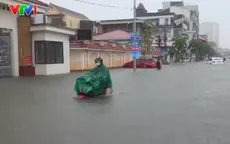 Nghệ An mưa lớn kỷ lục gây ngập sâu, lũ trên nhiều sông tại Bắc Bộ vẫn ở mức cao