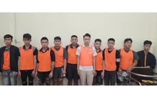 Hà Nôi: Tạm giữ 6 thanh niên gây rối trật tự công cộng tại xã Thiên Lộc