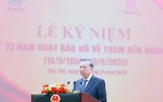 Tổng Bí thư, Chủ tịch nước Tô Lâm dự Lễ khánh thành Tượng đài “Bác Hồ với Ngày hội non sông”