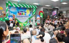 Bé cùng chơi trăng - mang Trung thu đến với các bệnh nhi trong "viện máu"