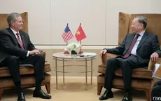 Tổng Bí thư, Chủ tịch nước Tô Lâm tiếp Thượng nghị sĩ Hoa Kỳ Steve Daines