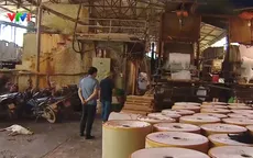 Cơ sở sản xuất giấy ở Phú Thọ vẫn hoạt động sau khi bị đình chỉ