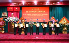 7 sĩ quan Công an nhân dân Việt Nam tham gia gìn giữ hòa bình tại Trung Phi
