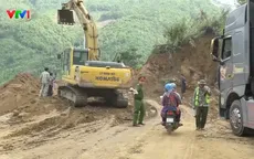 Lào Cai khẩn trương khắc phục sạt lở trên Quốc lộ 279