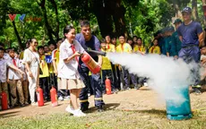Hà Nội: Phường Hai Bà Trưng ra mắt khu trải nghiệm PCCC ngoài trời cho người dân