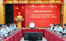 Thông báo kết luận của Ban Chỉ đạo Chuyển đổi số trong các cơ quan đảng tại Phiên họp lần thứ 5