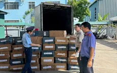 Quảng Ninh tiêu hủy gần 40.000 bao thuốc lá ngoại nhập lậu