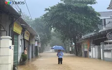 Bắc Bộ ngày nắng, Trung Bộ có nơi mưa to trên 600 mm, nguy cơ lũ quét, sạt lở đất