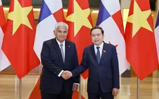 Chủ tịch Quốc hội Trần Thanh Mẫn hội kiến Tổng thống Panama