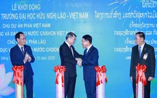 Hai Thủ tướng dự lễ khởi động xây dựng Trường Đại học Hữu nghị Lào - Việt Nam