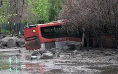 Lũ quét bất ngờ tại thủ đô của Chile