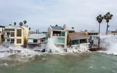 Bão Simon mạnh cấp 4 áp sát bờ biển Thái Bình Dương