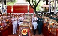 TRỰC TIẾP Lễ viếng, lễ truy điệu hài cốt liệt sĩ tại Công viên Lê Thị Riêng (7h30 14/10, VTVgo, VTV9)