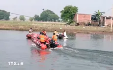 Lật thuyền trên sông Hằng, ít nhất 13 trẻ em thiệt mạng