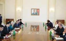 Phó Chủ tịch nước Võ Thị Ánh Xuân hội đàm với Tổng thống Azerbaijan Ilham Aliyev
