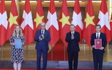 Tổng thống Liên bang Thụy Sĩ và Phu nhân kết thúc tốt đẹp chuyến thăm chính thức Việt Nam