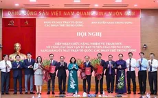 Quyết định mới về bộ máy của Đảng ủy Dân vận, Mặt trận và các đoàn thể Trung ương