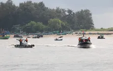 Tàu cá chở 4 lao động bị chìm trên biển Lâm Đồng