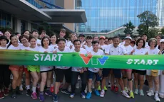 Phát động phong trào “Mỗi người một môn thể thao” tại VTV: 500 người tham gia giải chạy khởi động