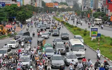 Hà Nội: Phân luồng giao thông khu vực thi công tuyến đường sắt đô thị