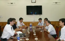 Phó TGĐ Trần Dũng Trình tiếp Chủ tịch Hãng công nghệ Miranda