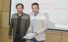Trao giải chương trình hay tháng 9, 10 Ban Khoa giáo: Vinh danh người quay phim