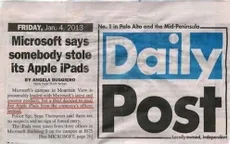 Trộm đột nhập văn phòng Microsoft lấy... iPad