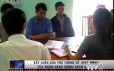 Kết luận của Thủ tướng về hoạt động của NH Chính sách xã hội