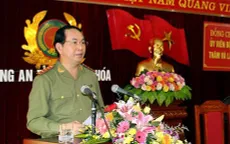 Bộ trưởng Trần Đại Quang làm việc tại Công an tỉnh Thanh Hóa