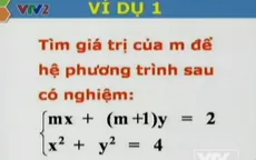 BTKTVH: Giải hệ phương trình