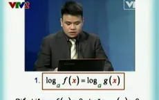 BTKT môn Toán: Phương trình logarit - Phần 1