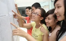 Ngày 30/7, các trường đại học cuối cùng công bố điểm thi