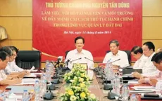 Tháng 9/2014, phải công bố các thủ tục hành chính về đất đai